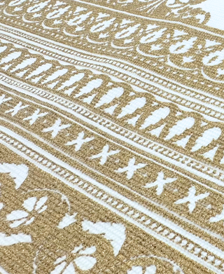 Harman Home Baroque Printed Gold Placemat