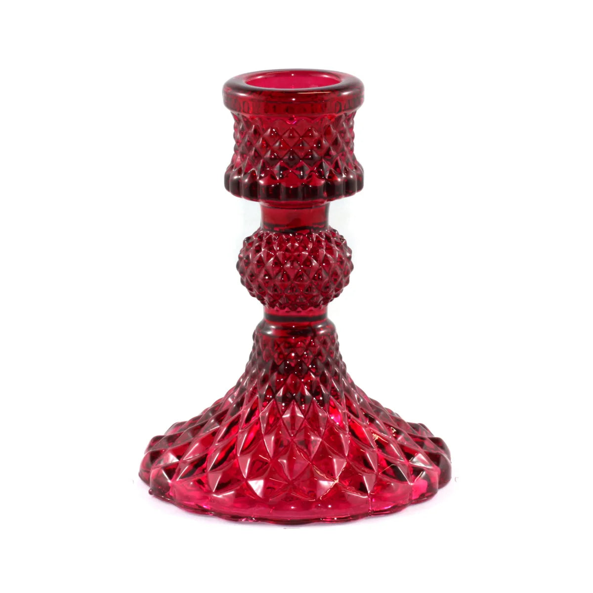 Twilight Baby Bella Tapered Candle Holder - Red