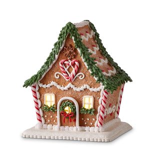 Lighted Gingerbread House 6.5