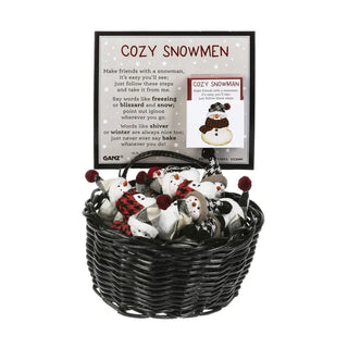 Cozy Snowmen Charms
