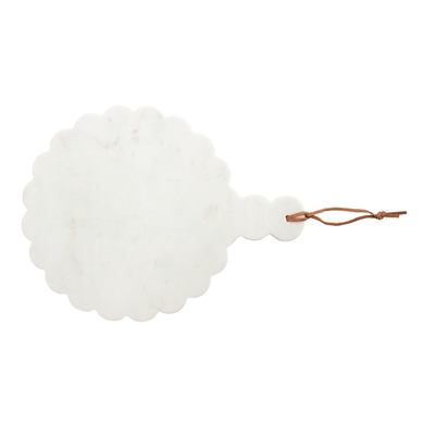 Scalloped Marble Board