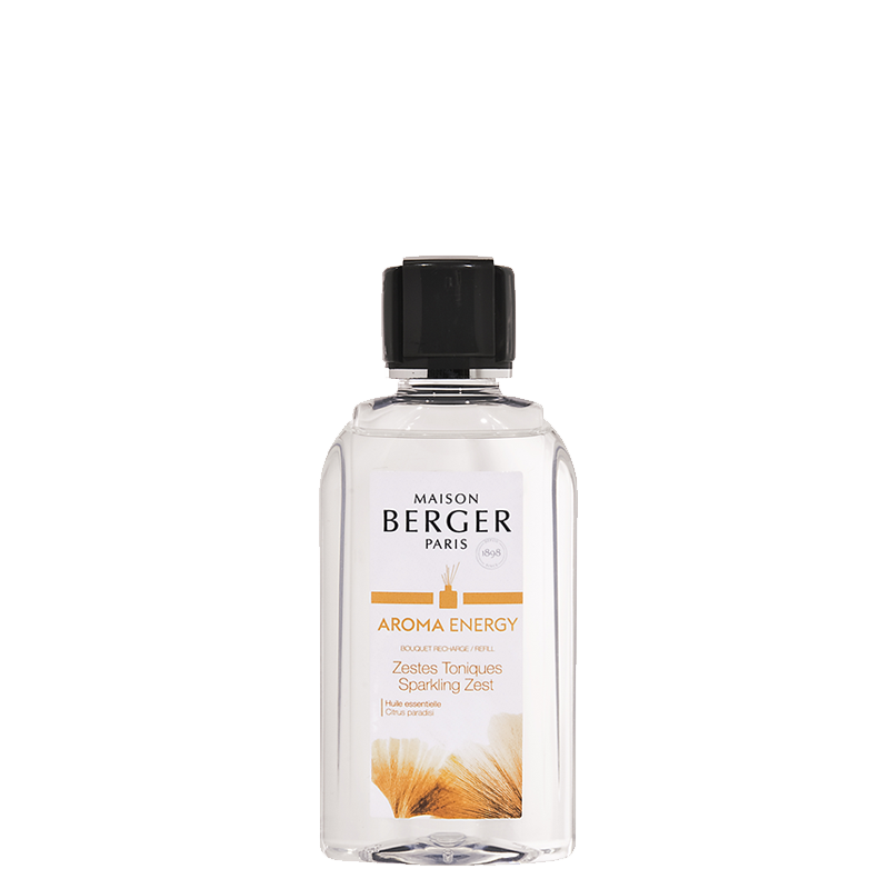 Maison Berger Aroma Energy Sparkling Zest Reed Diffuser Refill 200mL