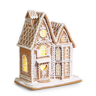 Lighted Gingerbread House 12