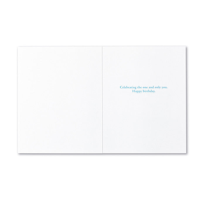 Compendium Nature Never Repeats Herself Birthday Card