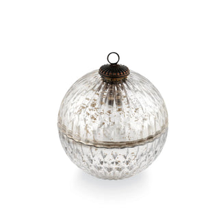 Illume Balsam & Cedar Silver Mercury Ornament Candle