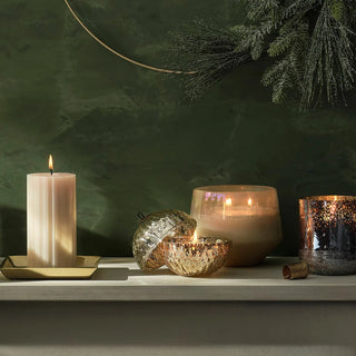 Illume Balsam & Cedar Red Mercury Ornament Candle