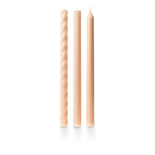 Illume Tapered Candles Pale Pink - 3/Pack Assorted