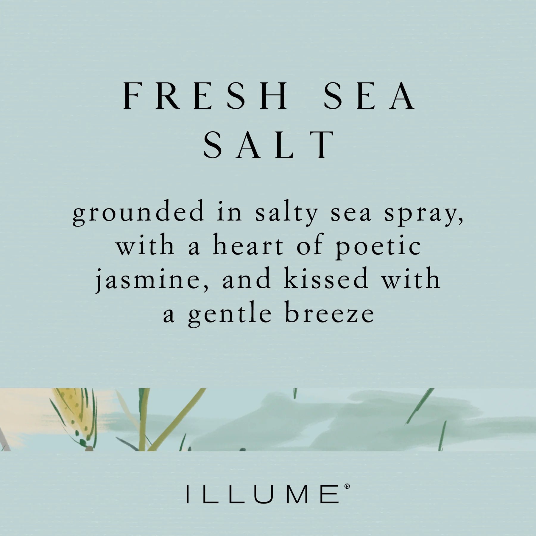 Illume Fresh Sea Salt Baby Boxed Glass Candle