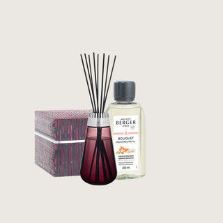 Maison Berger Amphora Raspberry Reed Diffuser Gift Set with Orange Blossom