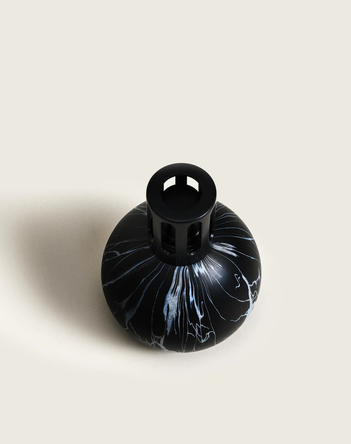 Boule Fragrance Lamp Black Marble - Lampe Berger