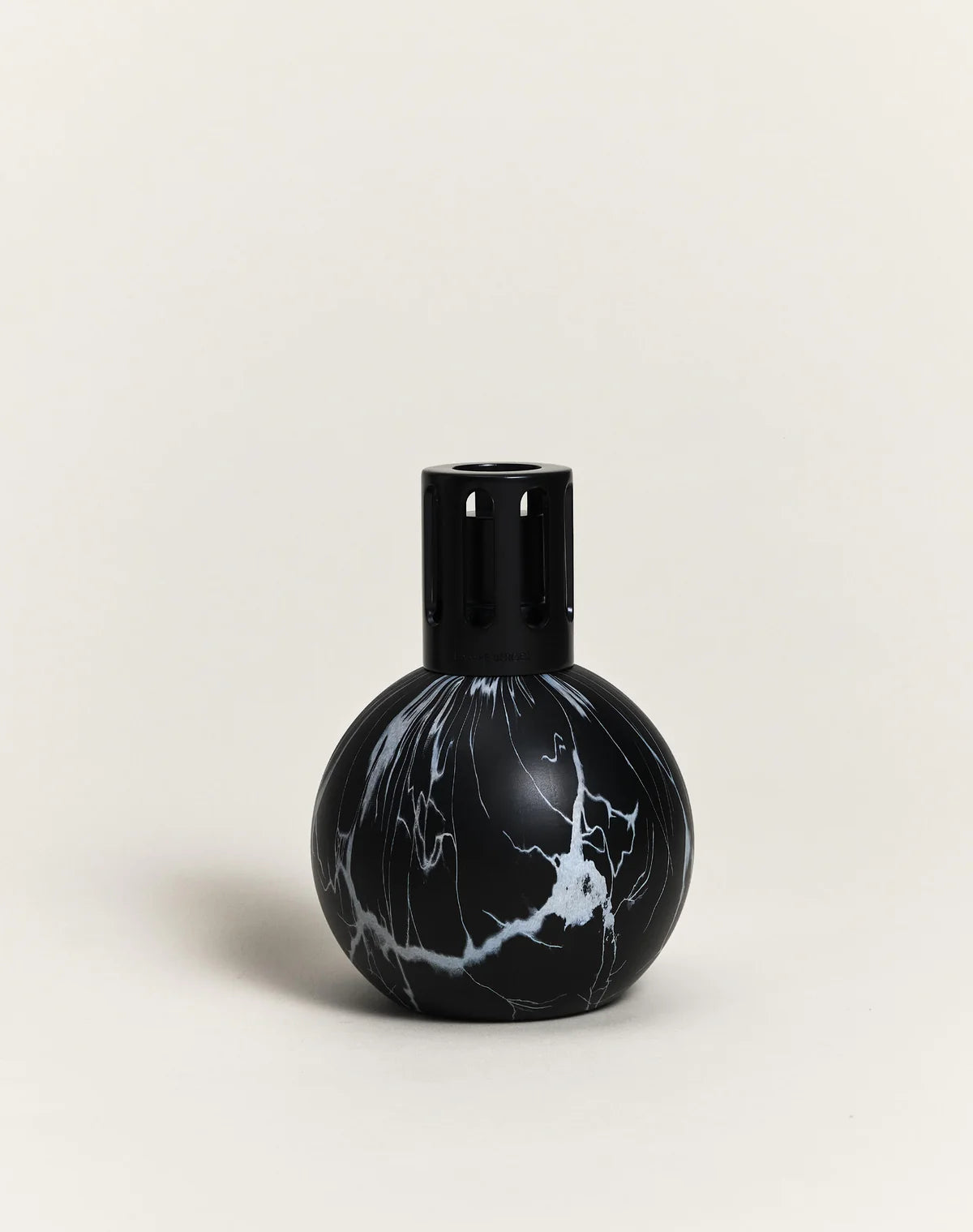Boule Fragrance Lamp Black Marble - Lampe Berger