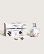 Boule Fragrance Lamp White Marble - Lampe Berger