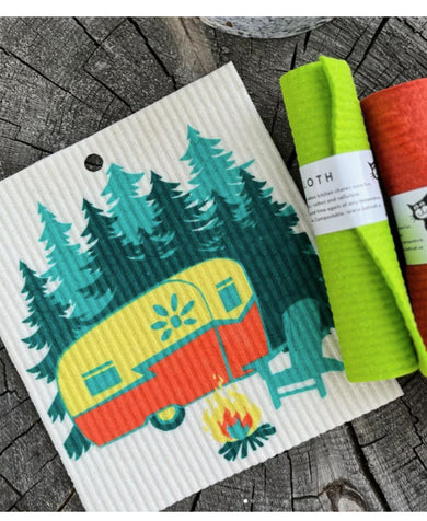 Kattinatt Swedish Dishcloth Regular Going Camping