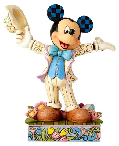 Jim Shore Disney 'Hats Off to Spring' Mickey Figurine