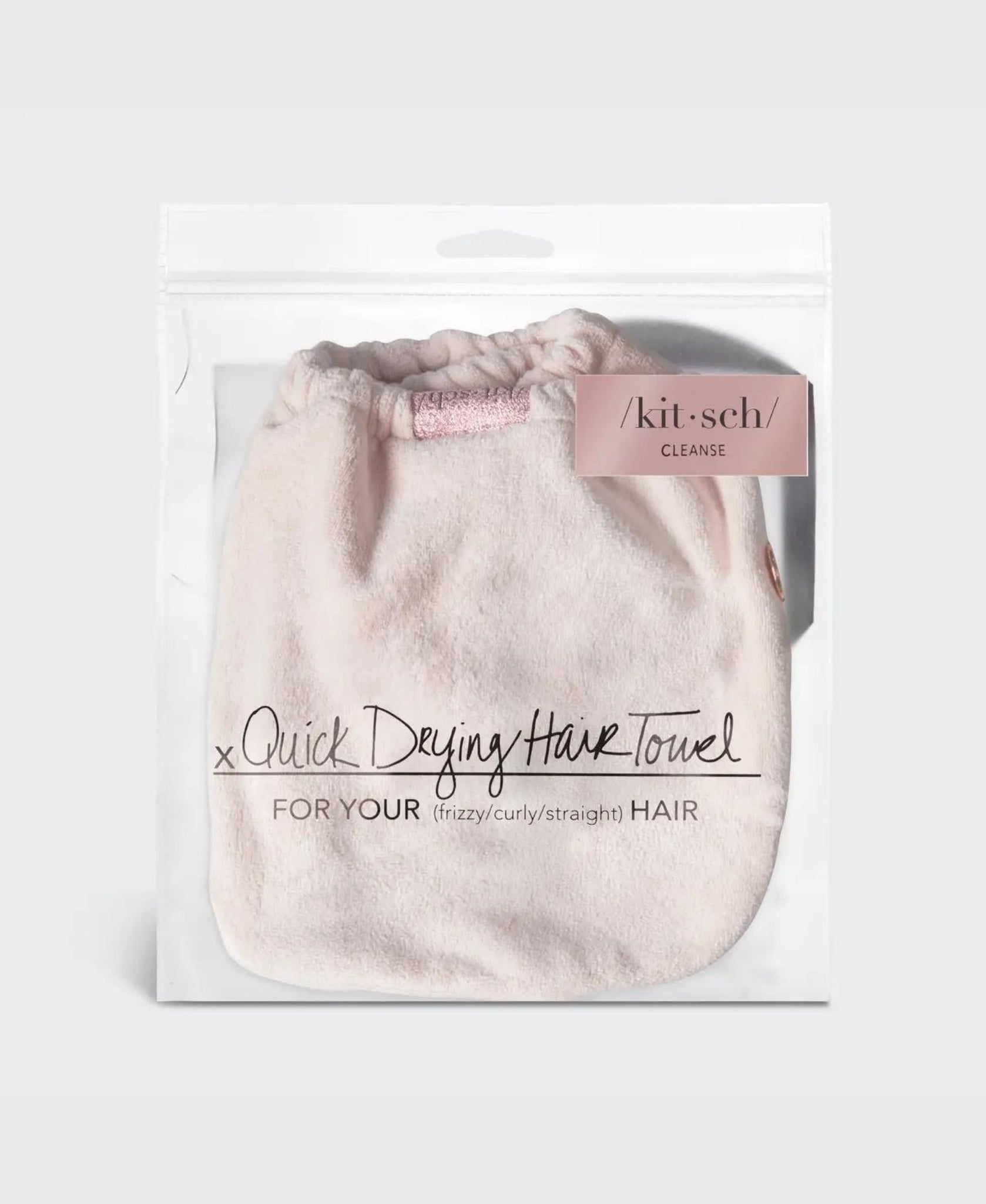 Quick Dry Hair Towel Blush