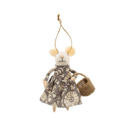 Josephine Mouse Holiday Ornament
