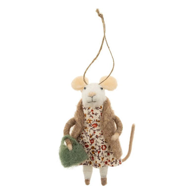 Countryside Callie Mouse Holiday Ornament