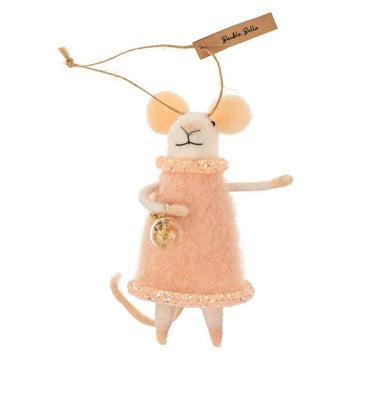 Bauble Bella Mouse Holiday Ornament