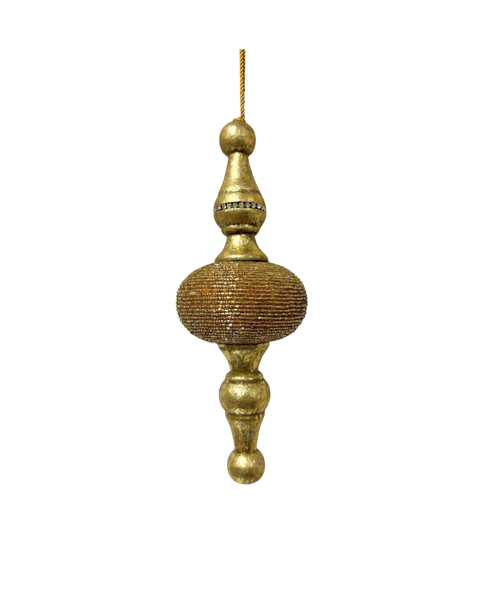 Gold Finial Ornament