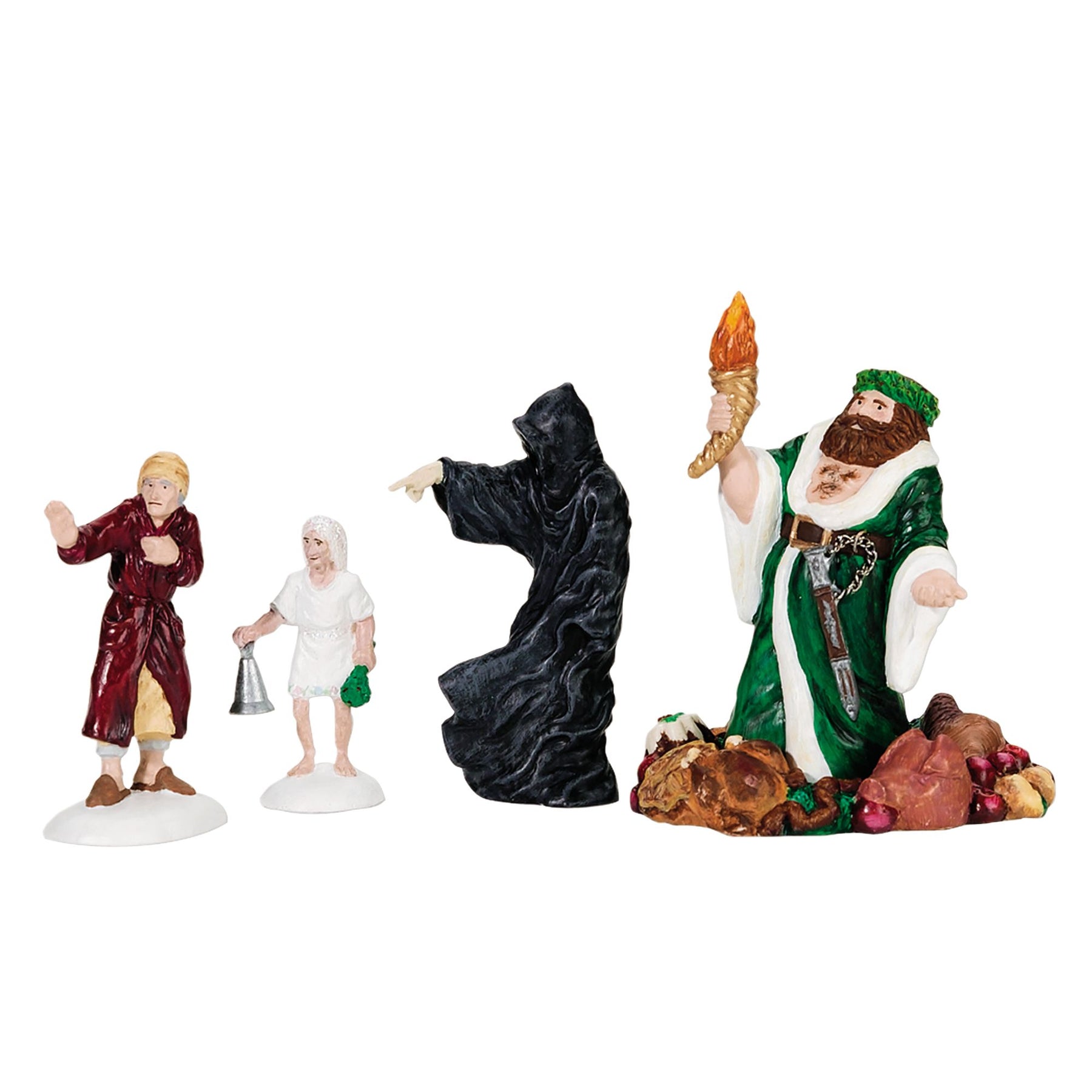 Department 56 Dickens Village A Christmas Carol Visit (set of 4)