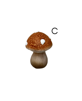 Ceramic Mushrooms - Small