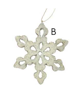 Beaded Snowflake Ornament