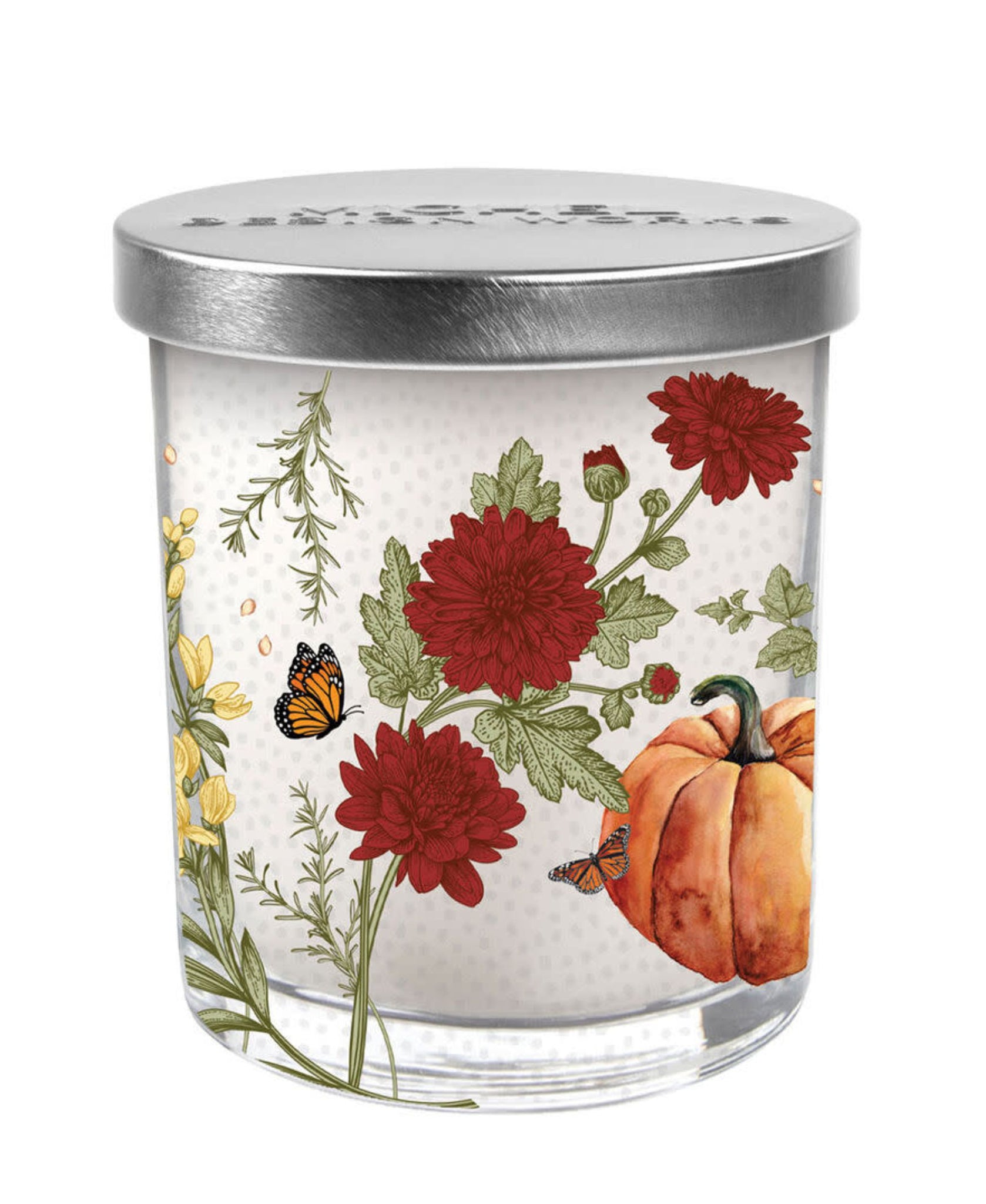 Michel Design Works Pumpkin Delight Candle Jar with Lid