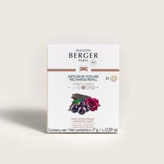 Maison Berger Hypnotic Oud Car Diffuser Refill 2-Pack