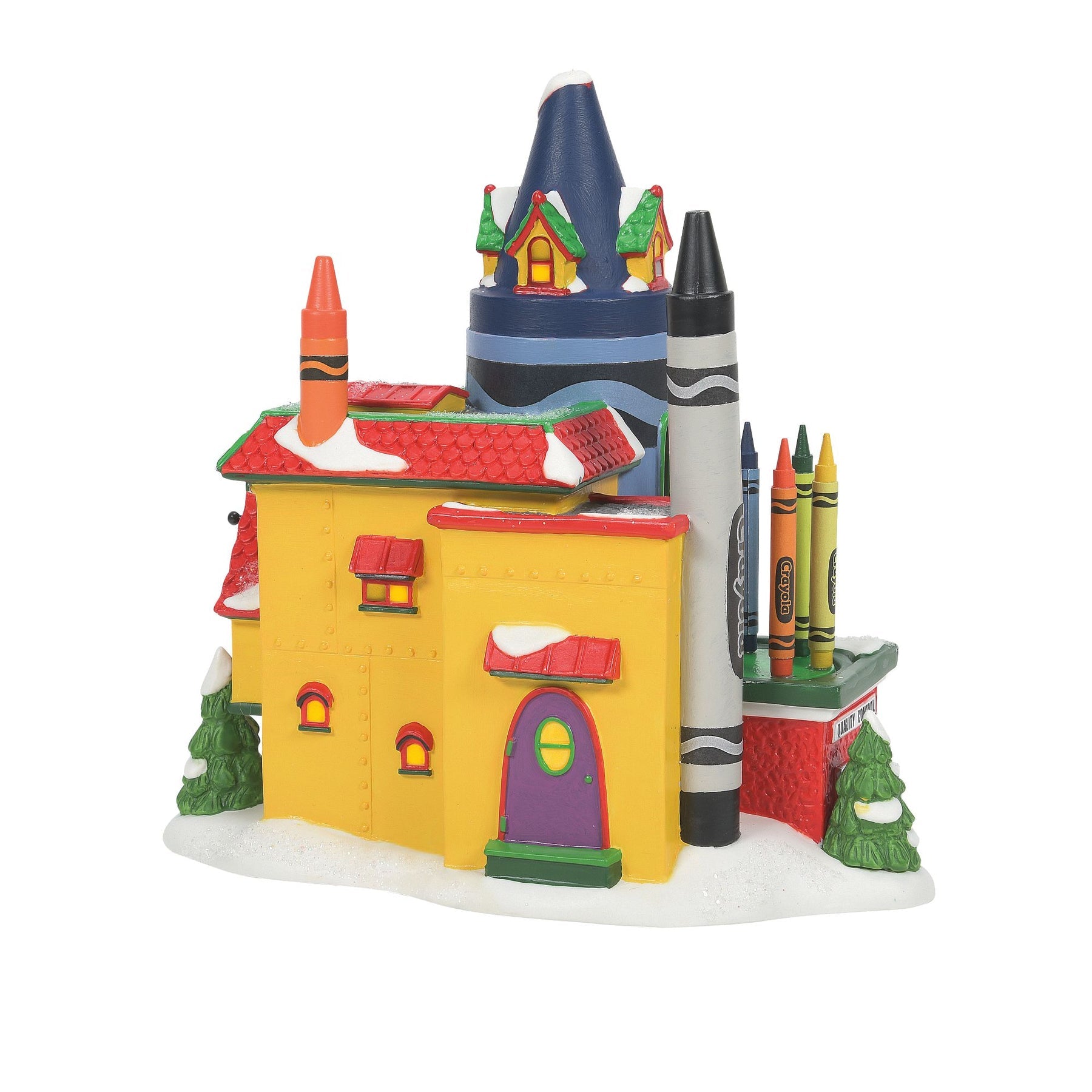 Department 56 North Pole Village Series Crayola Crayon Factory