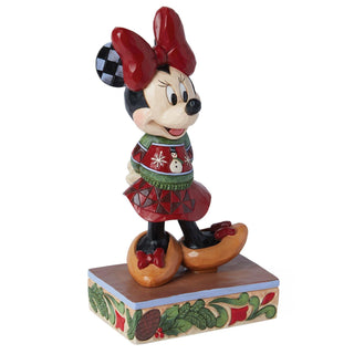 Jim Shore Disney Minnie Holiday Ready Figurine