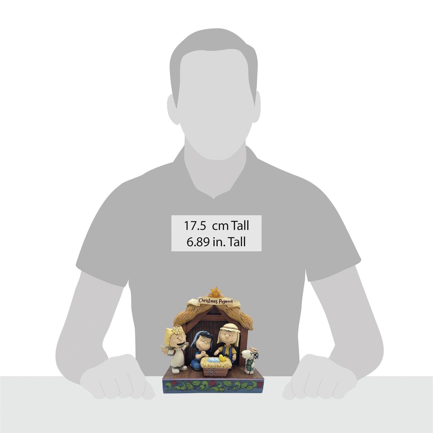 Jim Shore Peanuts Christmas Pageant Figurine