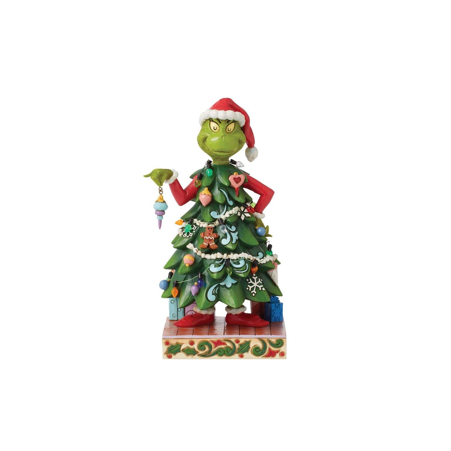 Jim Shore The Grinch Dressed As Tree Figurine
