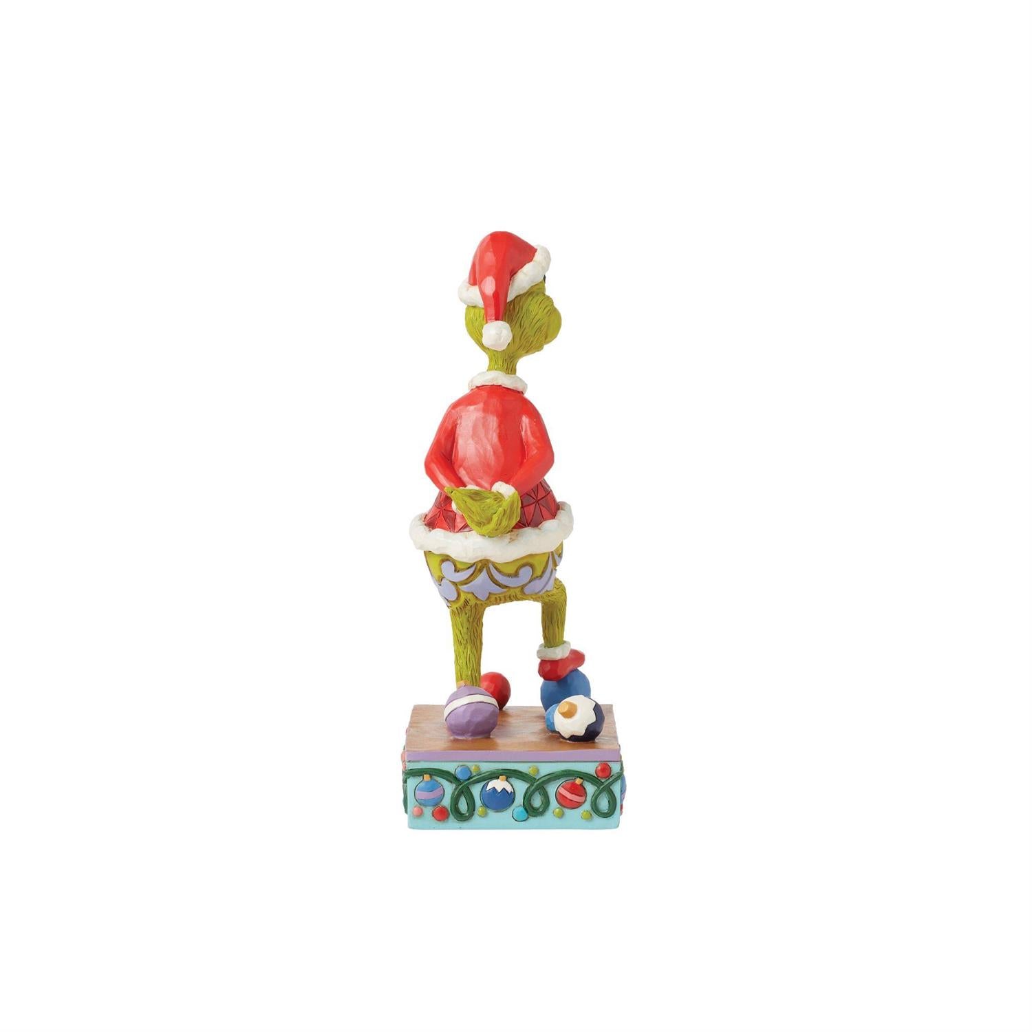 Jim Shore The Grinch Stepping On Ornaments Figurine