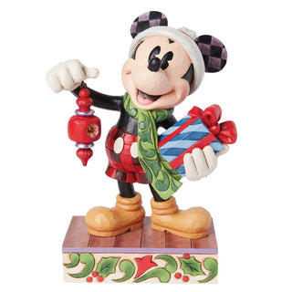 Jim Shore Disney Mickey Christmas Magic Figurine