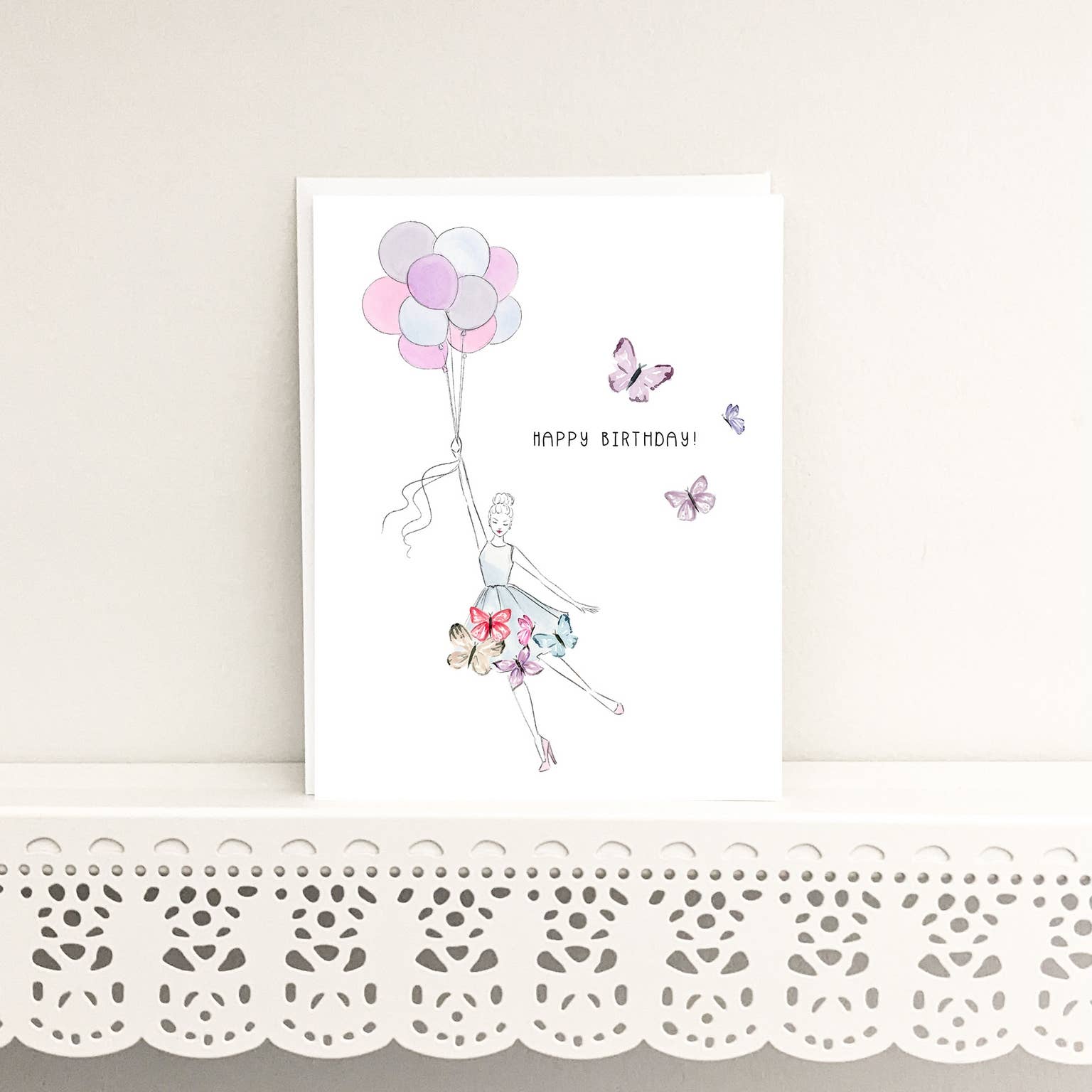 Happy Birthday - Birthday Girl Card Blank