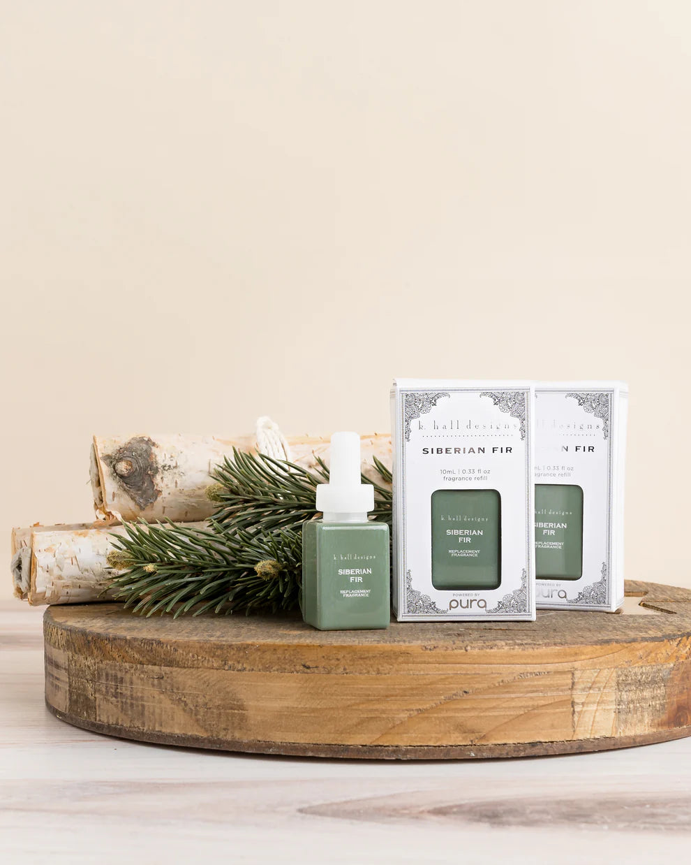 K Hall Apothecary Pura Diffuser Refill - Siberian Fir