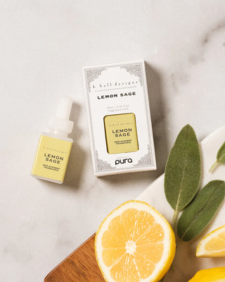 K Hall Apothecary Pura Diffuser Refill - Lemon Sage