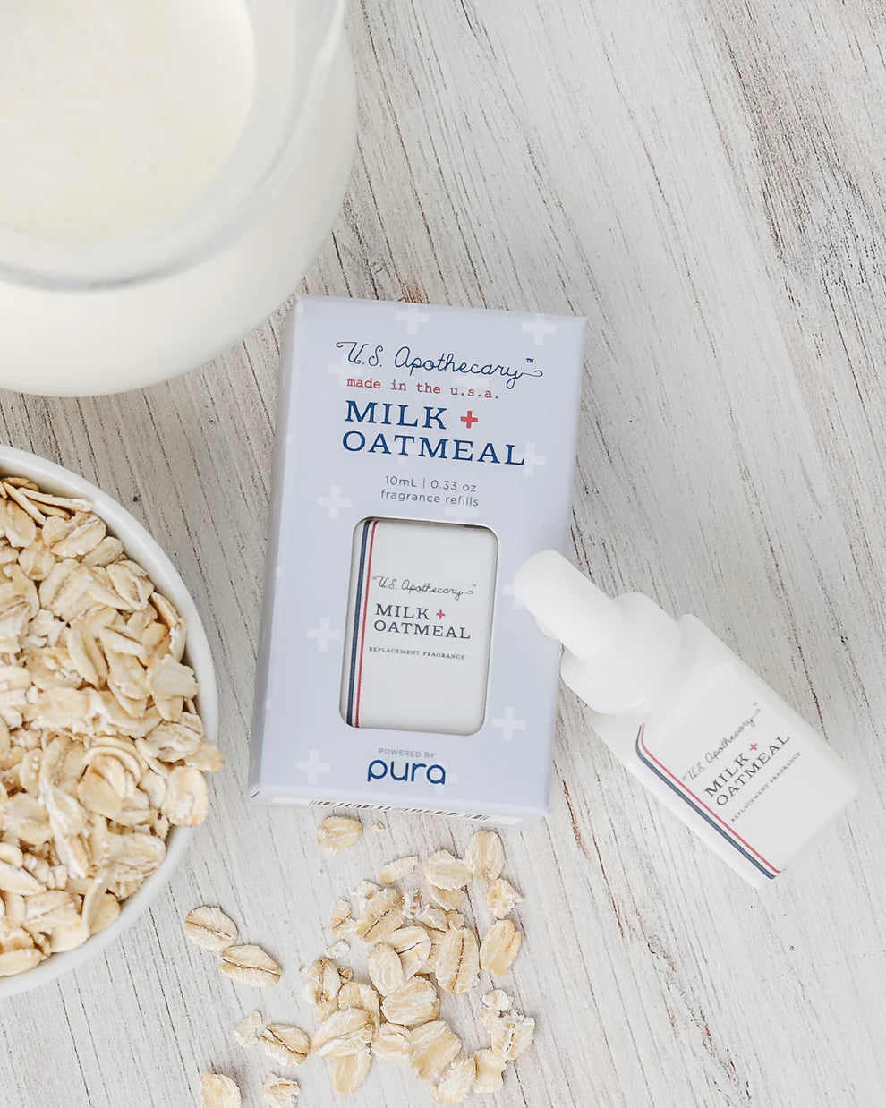 K Hall Apothecary Pura Diffuser Refill - Milk + Oatmeal