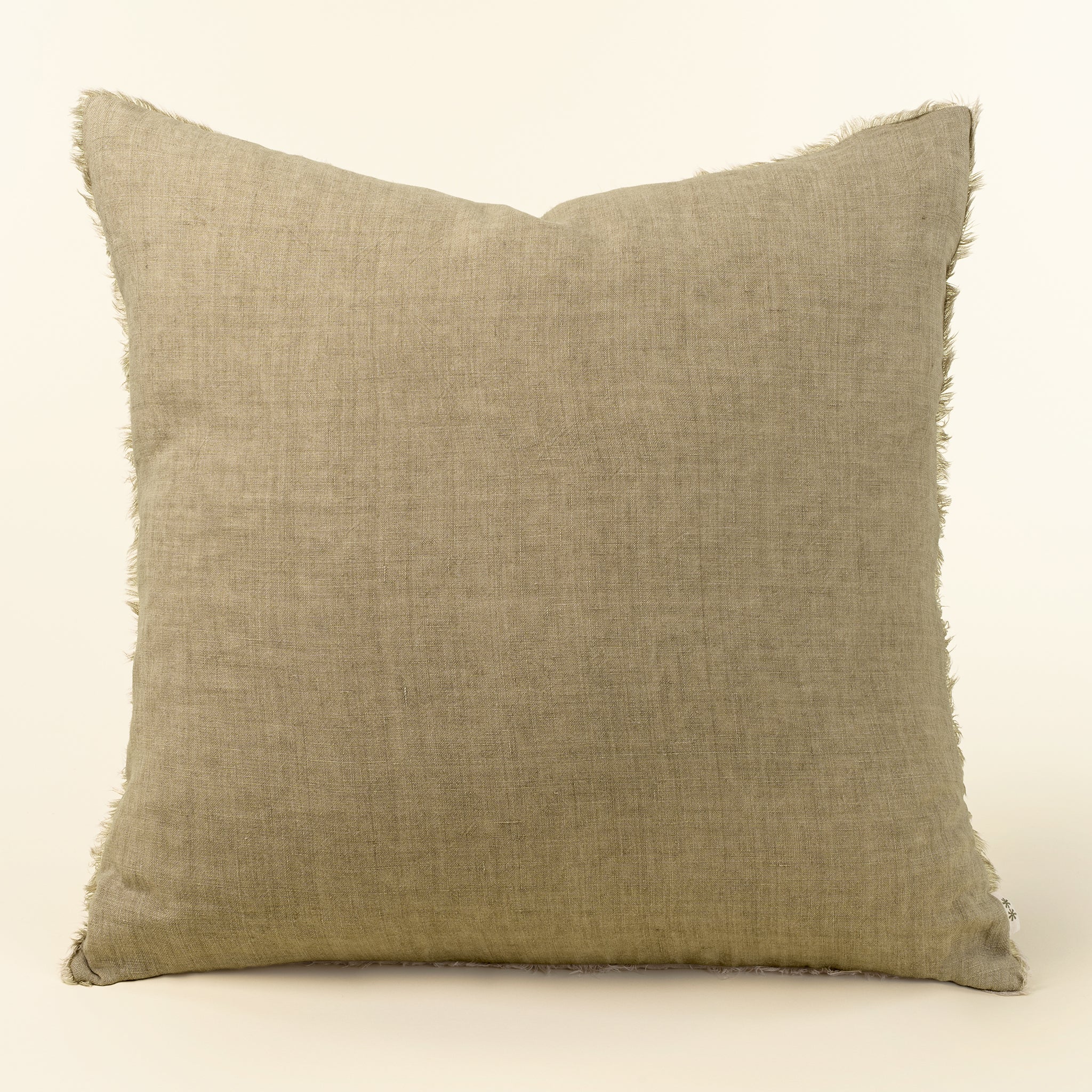 Lina Linen Pillow Dune With Insert