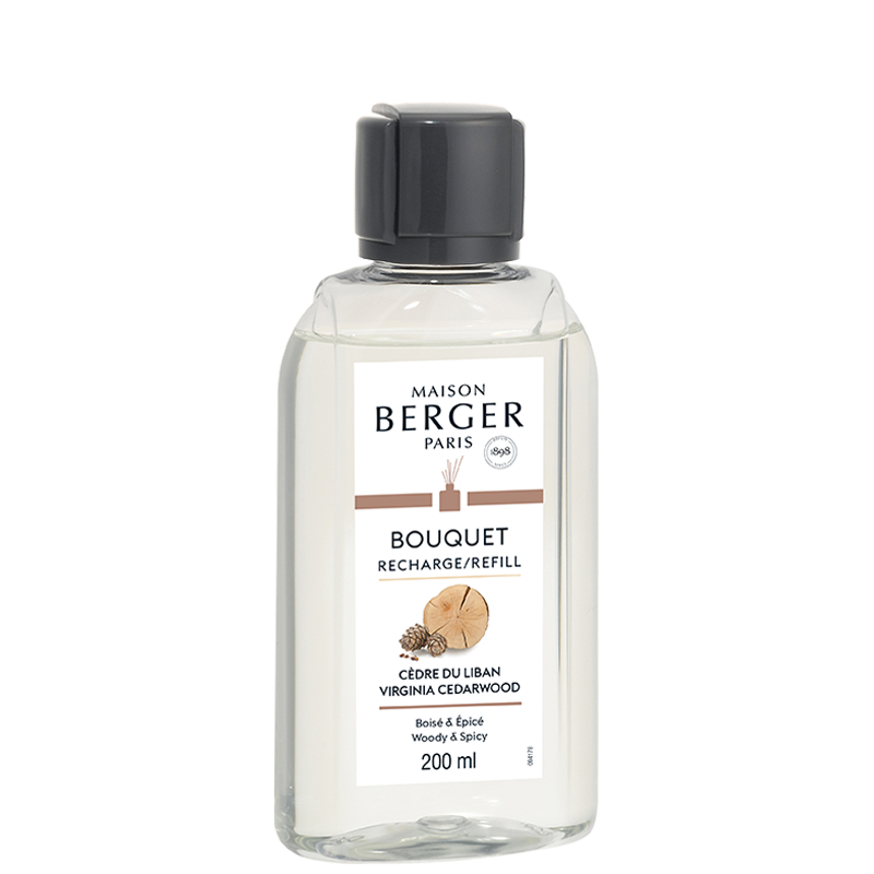 Maison Berger Virginia Cedarwood Reed Diffuser Refill 200mL