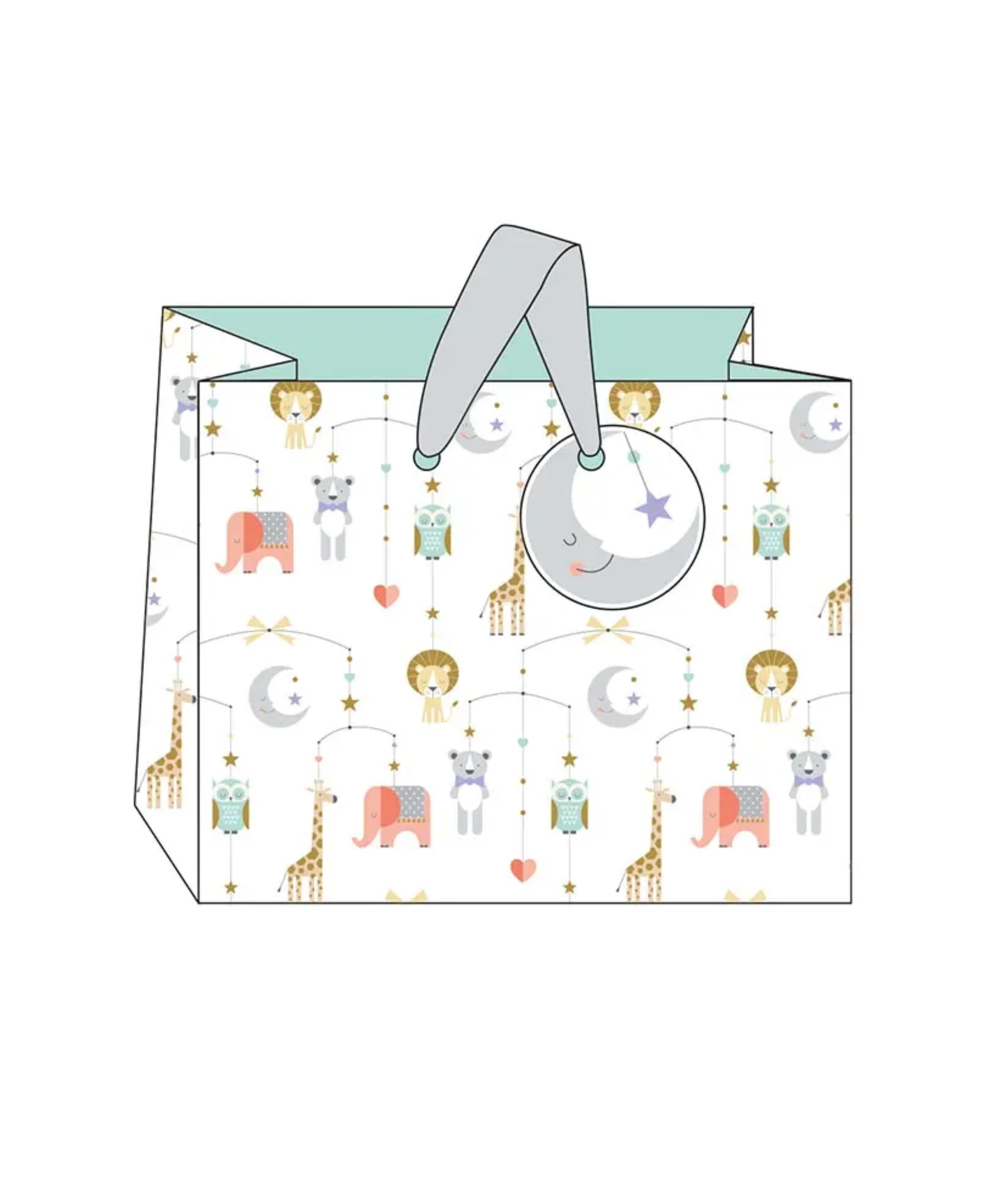 The Art File Medium Gift Bag - Baby Mobile