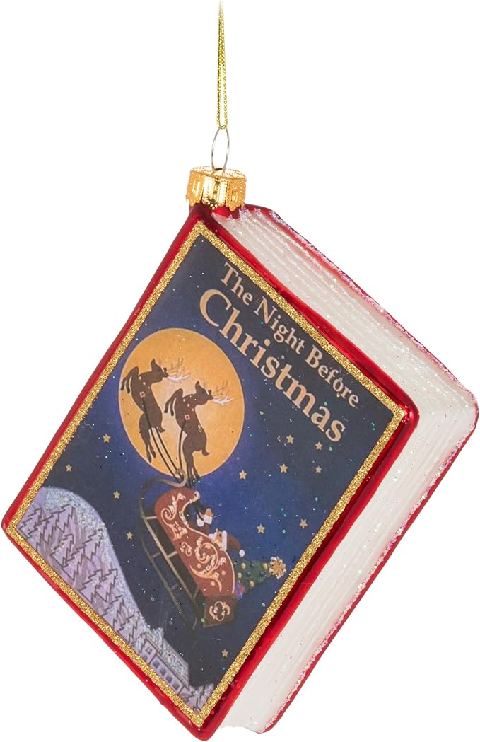 Christmas Story Glass Ornament