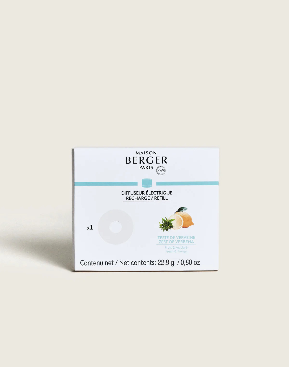 Zest Of Verbena Nomad Diffuser Refill - Maison Berger