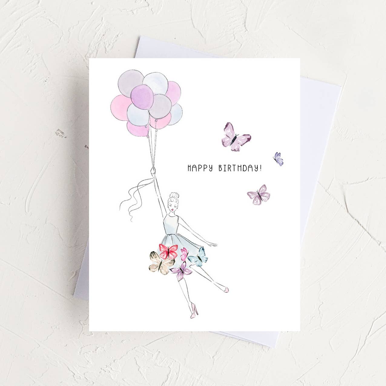 Happy Birthday - Birthday Girl Card Blank