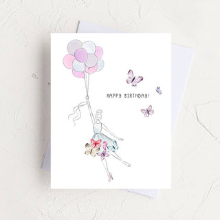 Happy Birthday - Birthday Girl Card Blank