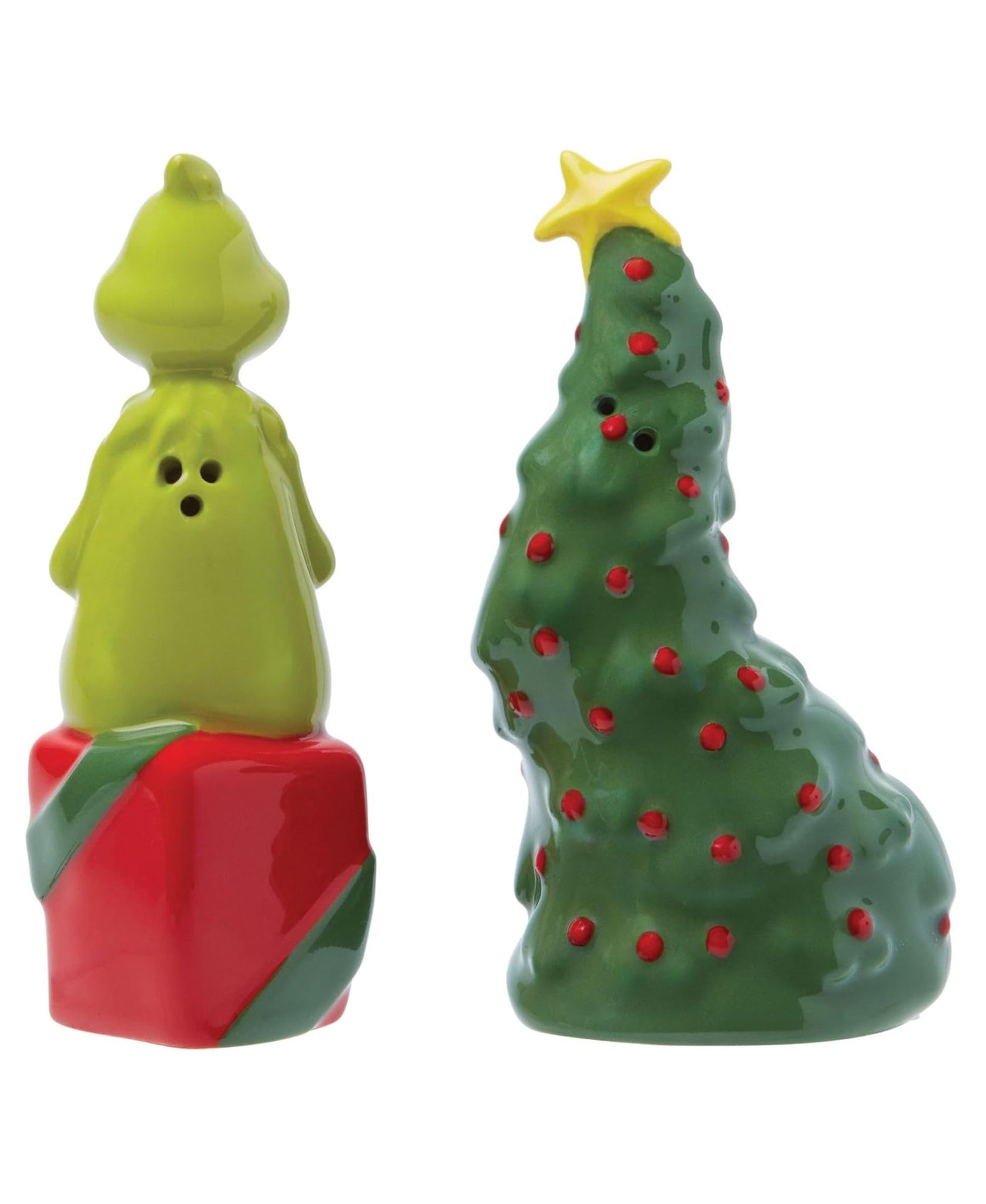 Department 56 Grinch & Presents Salt&Pepper Set