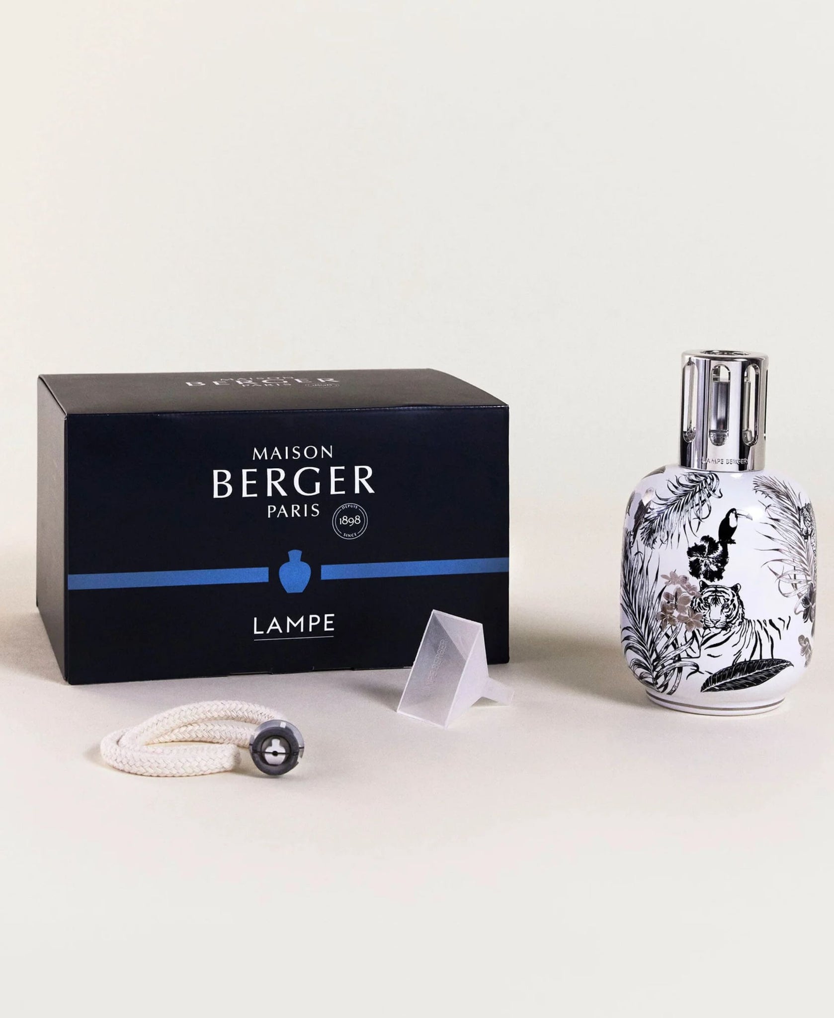 Jungle Home Fragrance Lamp White - Lampe Berger