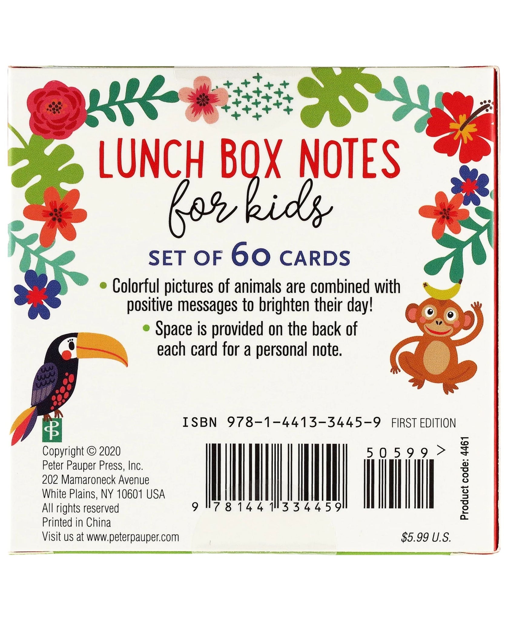 Peter Pauper Press Lunch Box Notes For Kids