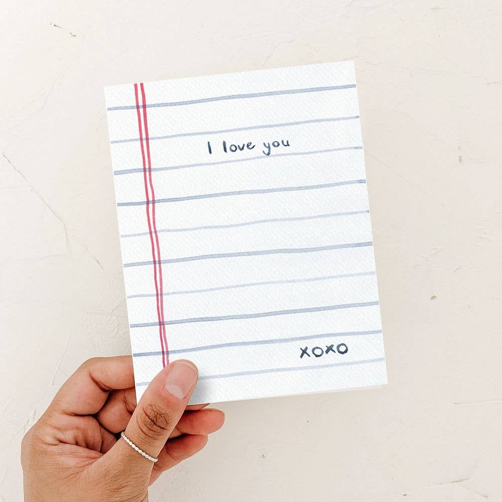 Love Notes Card Blank