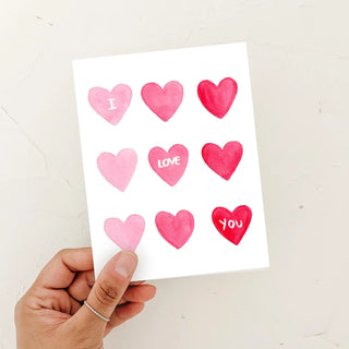 Love you Card Blank
